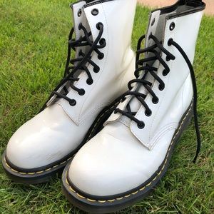 Ladies Dr Martens white